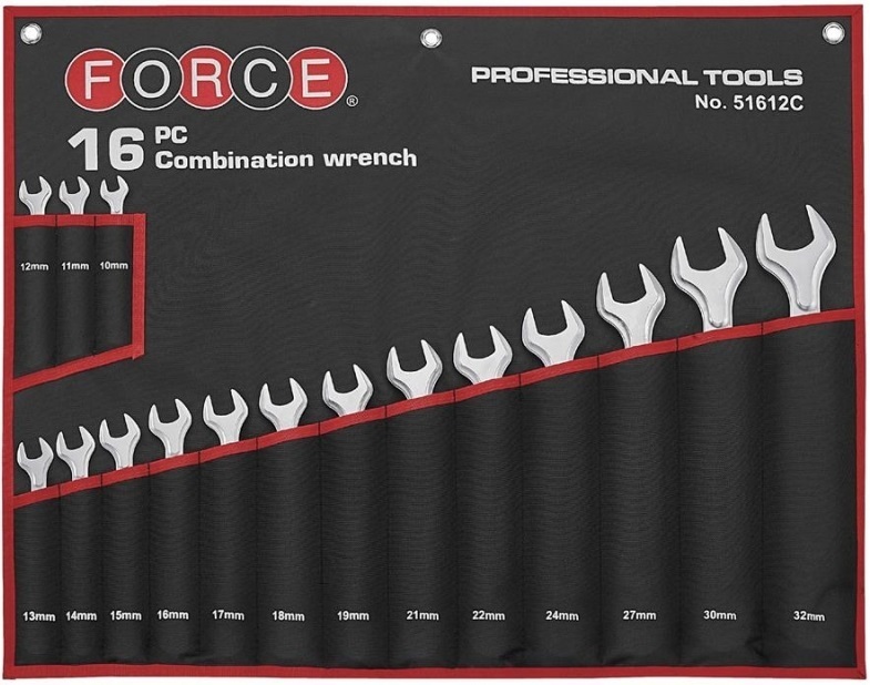 Force 16pc Combination wrench set