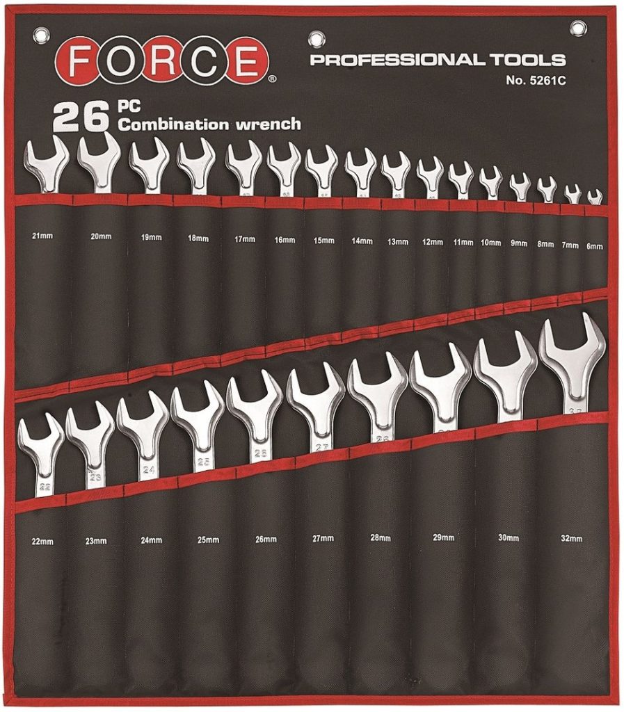 Force 26pc Combination wrench set