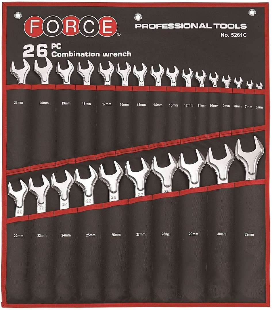 Force 26pc Combination wrench set
