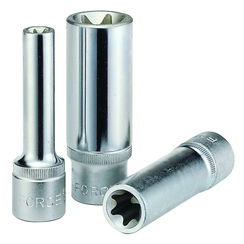 Force 1/4" Star deep socket