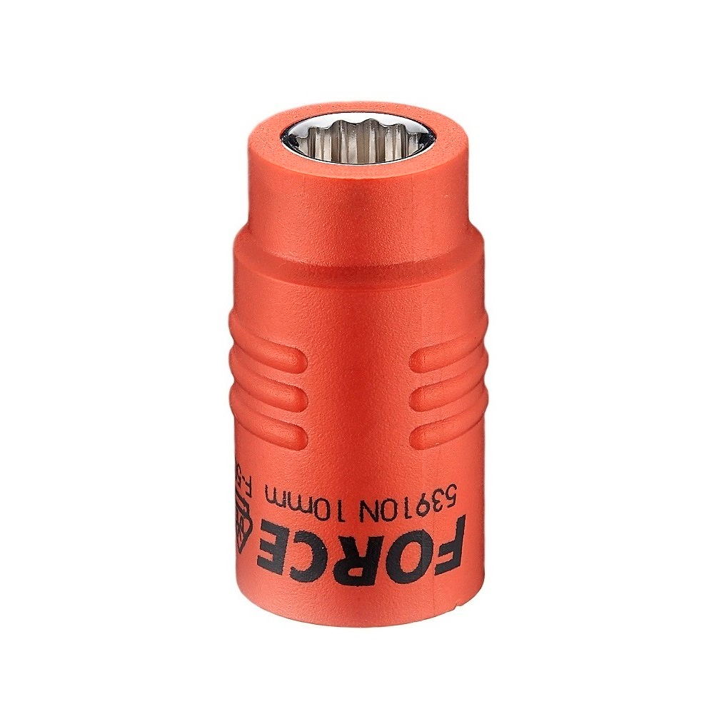 Force 3/8" 12pt. Flank insulated socket