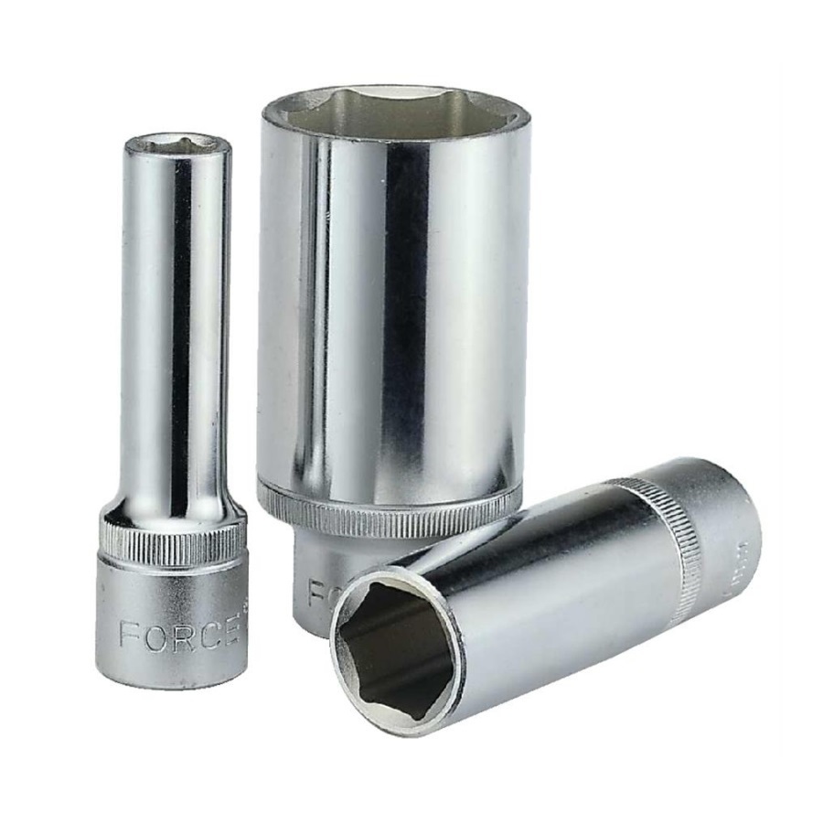 Force 1/2" 6pt. Flank deep socket