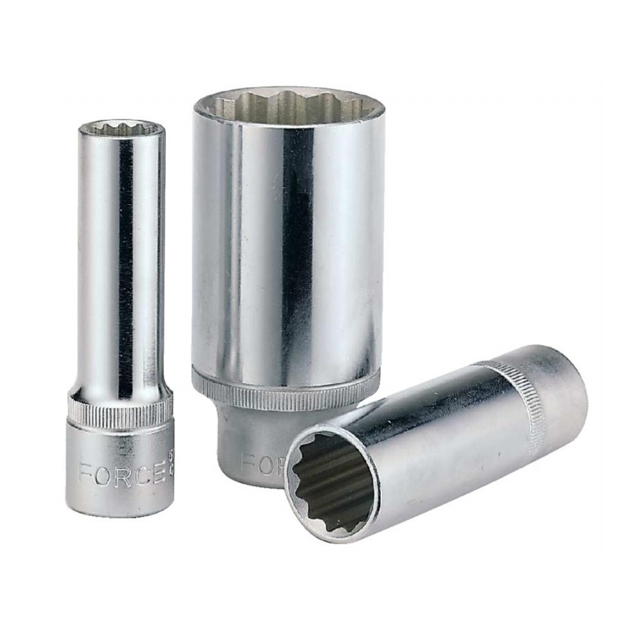 Force 1/2" 12pt. Flank deep socket