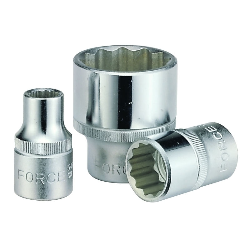 Force 1/2" 12pt. Flank socket