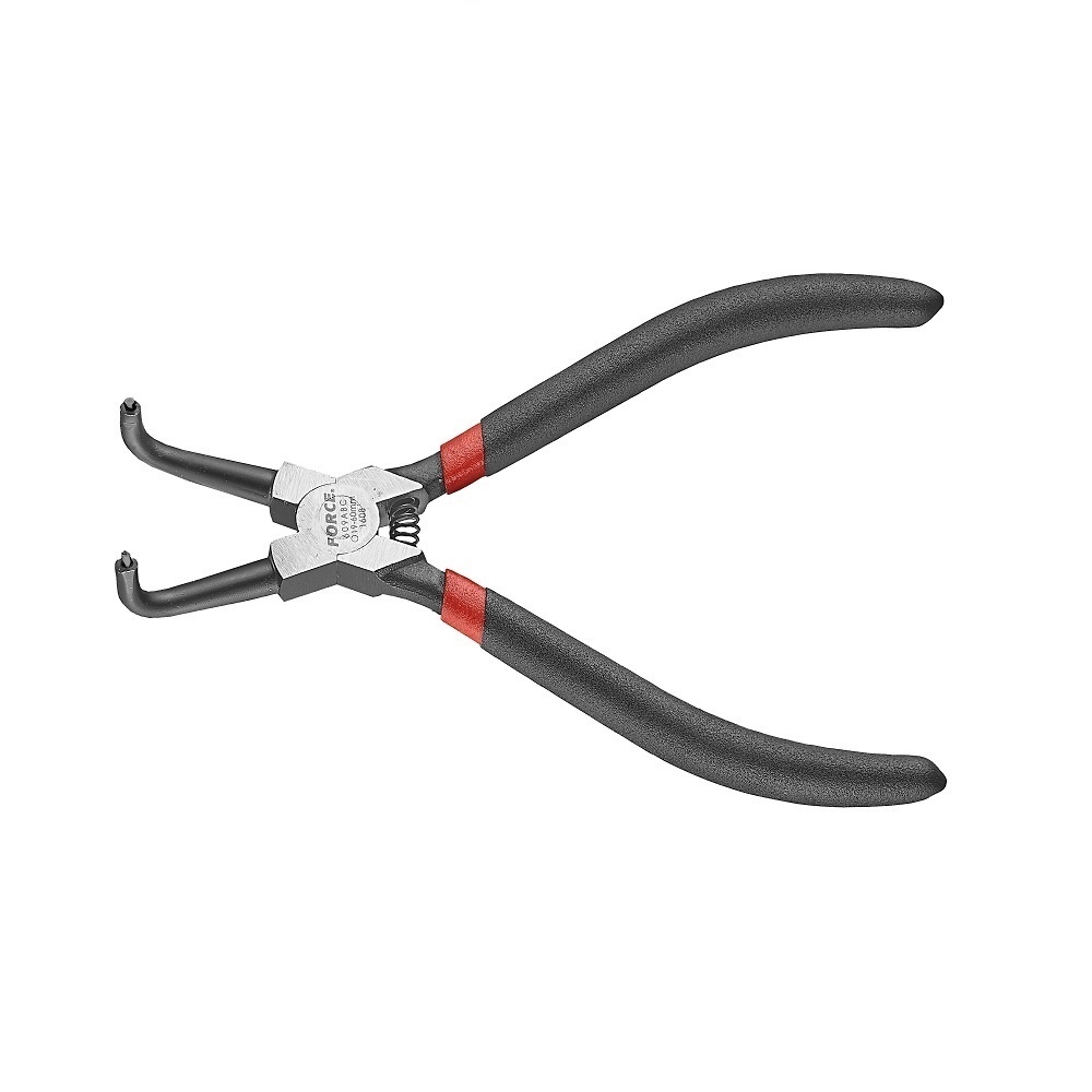 Force 609ABC Snap ring pliers Internal 90° bent tip (close)