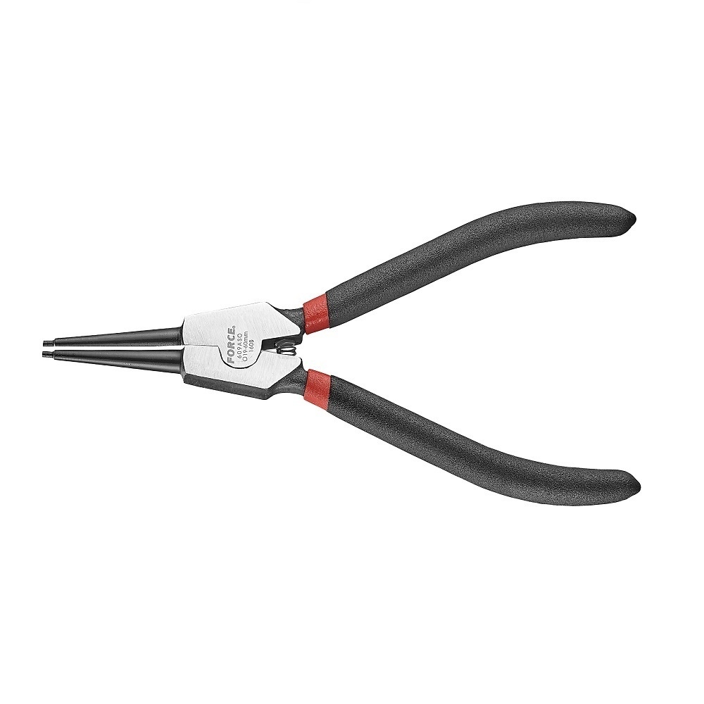 Force 609ASO Snap ring pliers External straight tip (open)