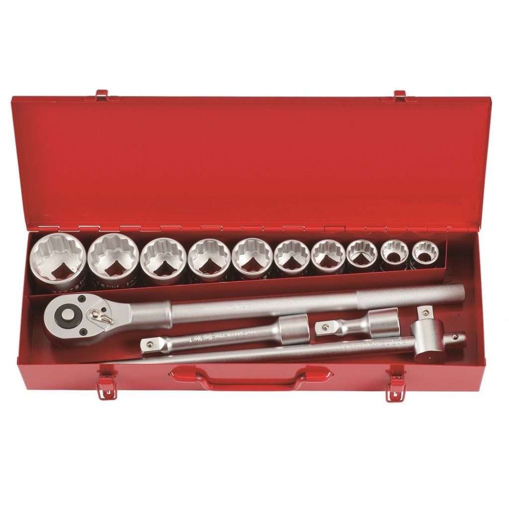 Force 14pc 3/4"DR. Socket combination set