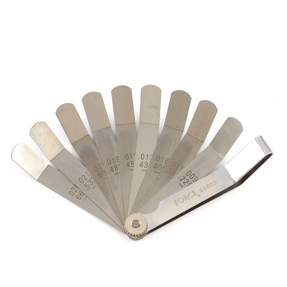 Force 9pc Offset feeler gauge SAE