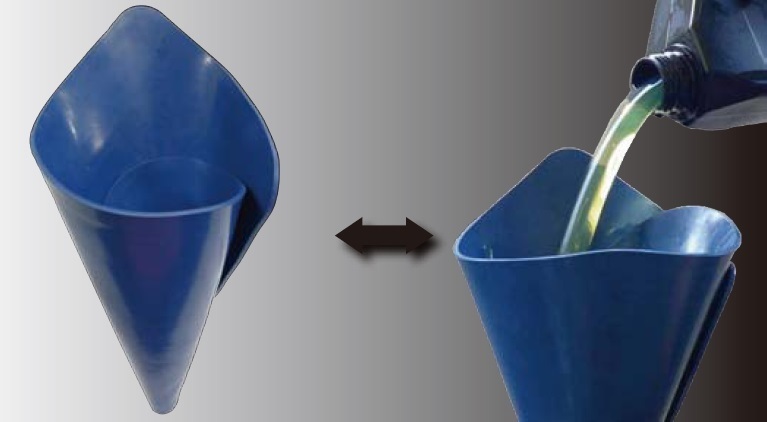 Force Flexible / Moldable Funnel