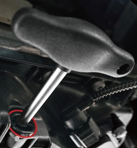 Force Assembly Tool for Plastic Oil Drain Plug VAG