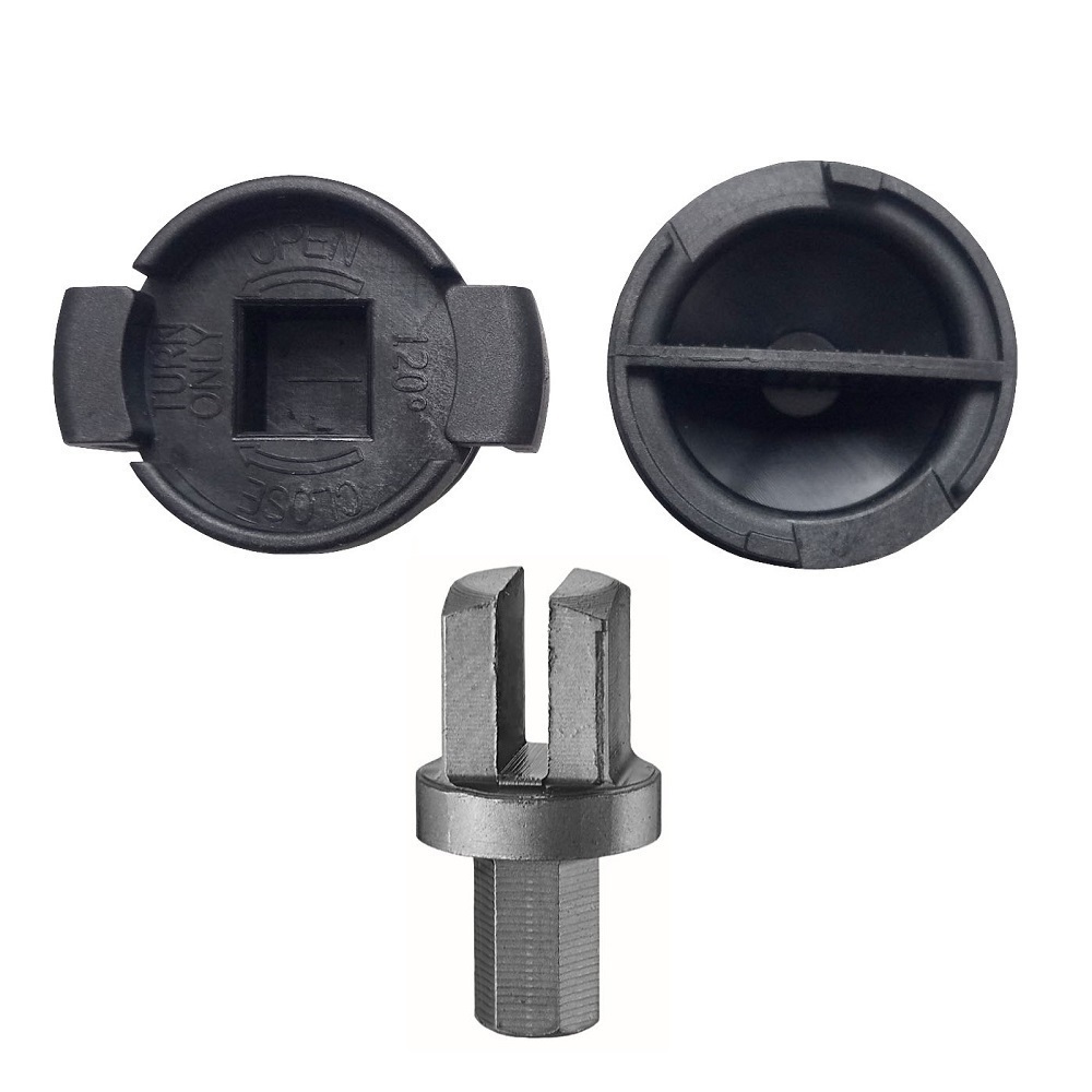 Force Plastic Oil Drain Plug Key Ford & PSA