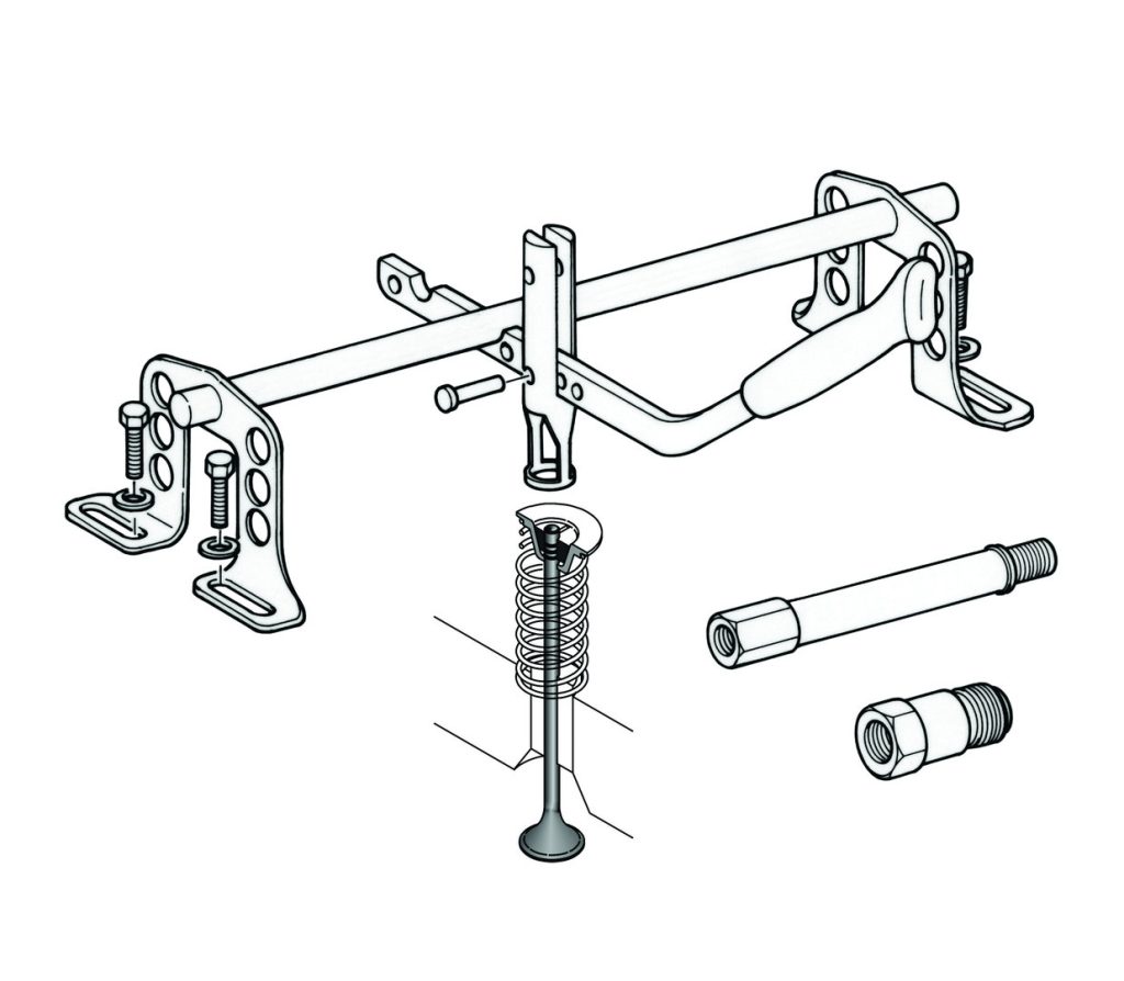 Force Overhead Valve Spring Compressor Kit