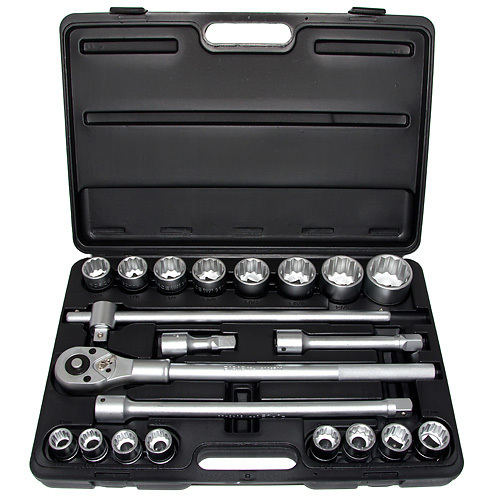 Force 21pc 3/4"DR. Socket combination set