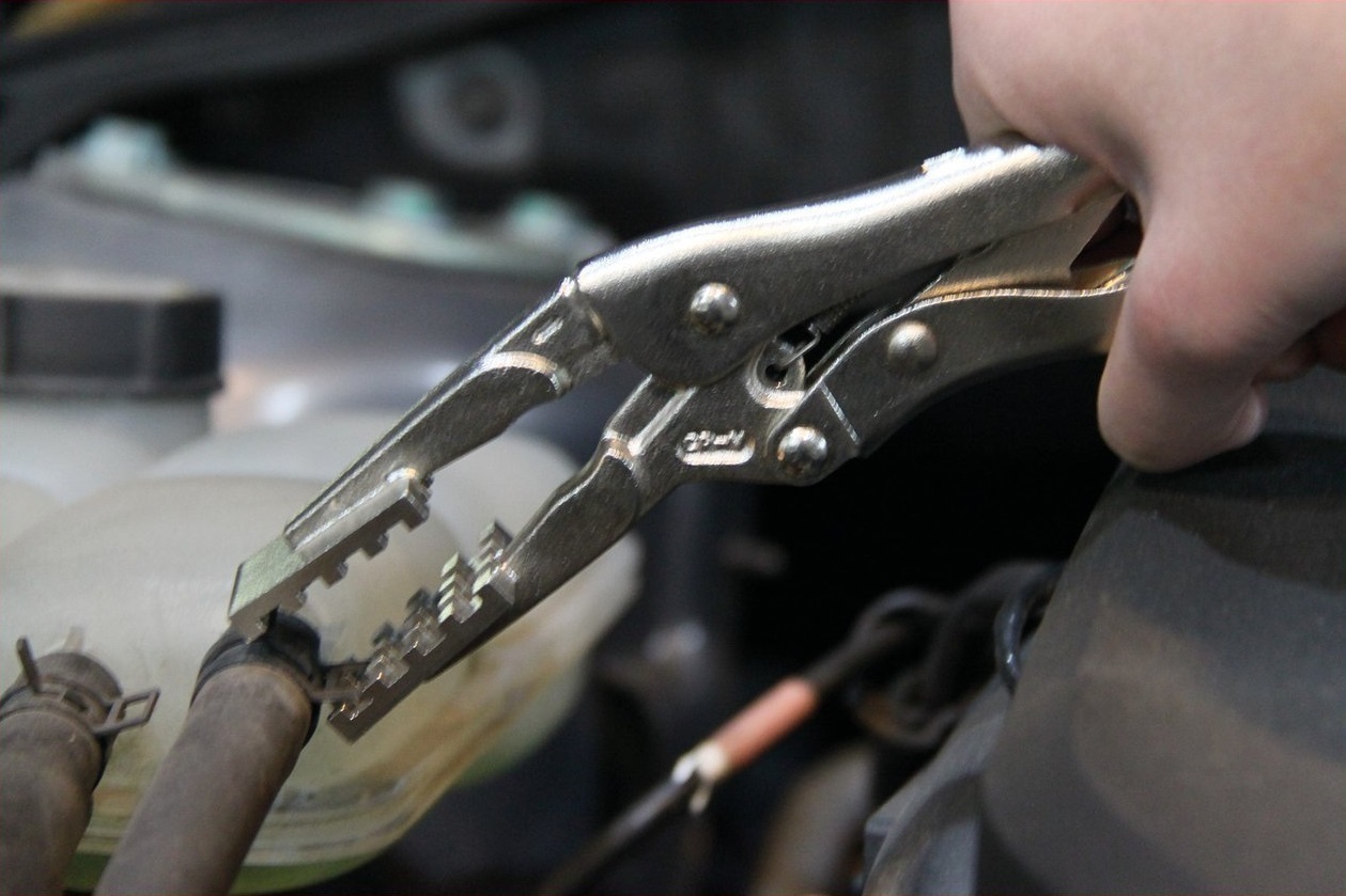 Force Hose Clamp Locking Pliers