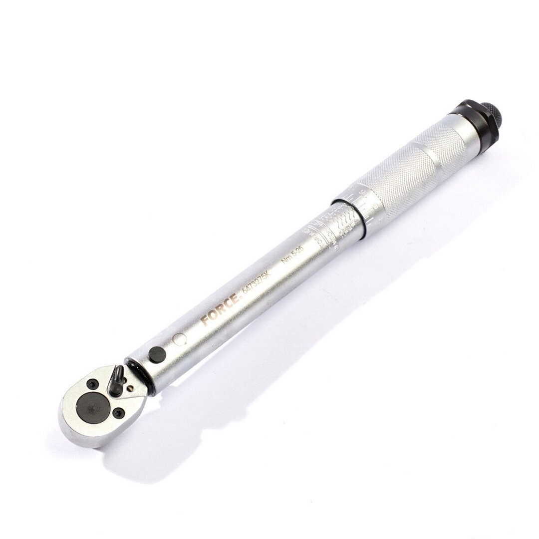 Force 3/8" Tone control torque wrench 270mmL 5 ~ 25Nm