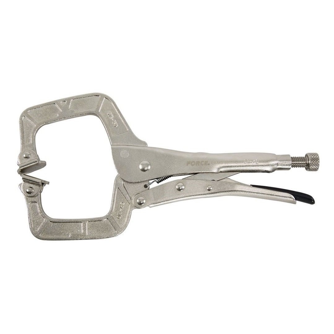 Force Locking C-Clamp Pliers with swivel pads