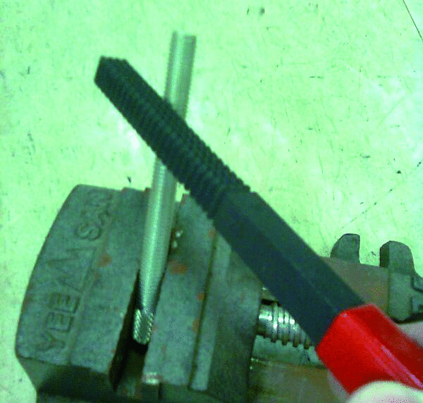 Force External thread Restorer File (metric)