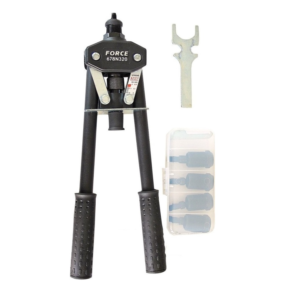 Force 678N320 Heavy-Duty Hand Nut Riveter M4 - M10