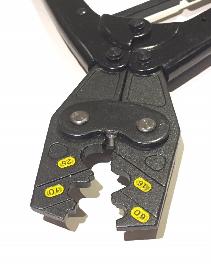 Force Ratchet Terminal Crimping Plier 6-25mm²