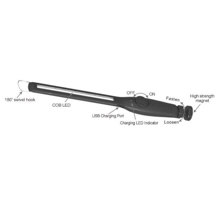 Force Ultra COB LED slim light 15W (lumen-adjustable switch)