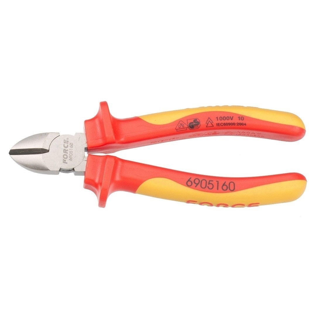 Force Insulated diagonal cutting pliers