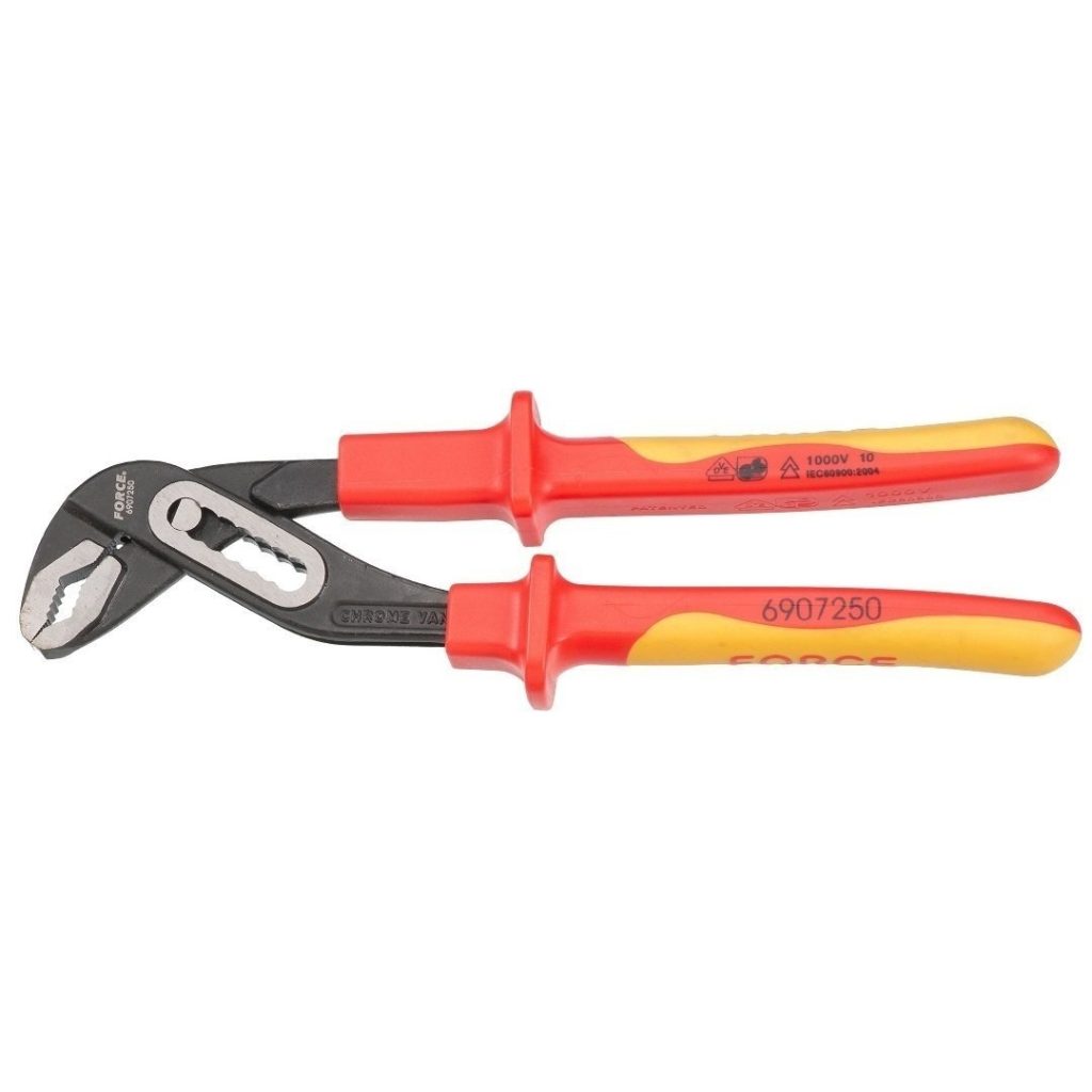 Force Insulated waterpump pliers (Curved jaw)