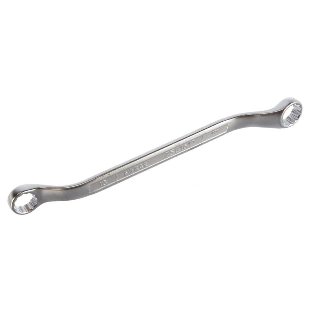 Force Offset ring wrenches (45° bowed)