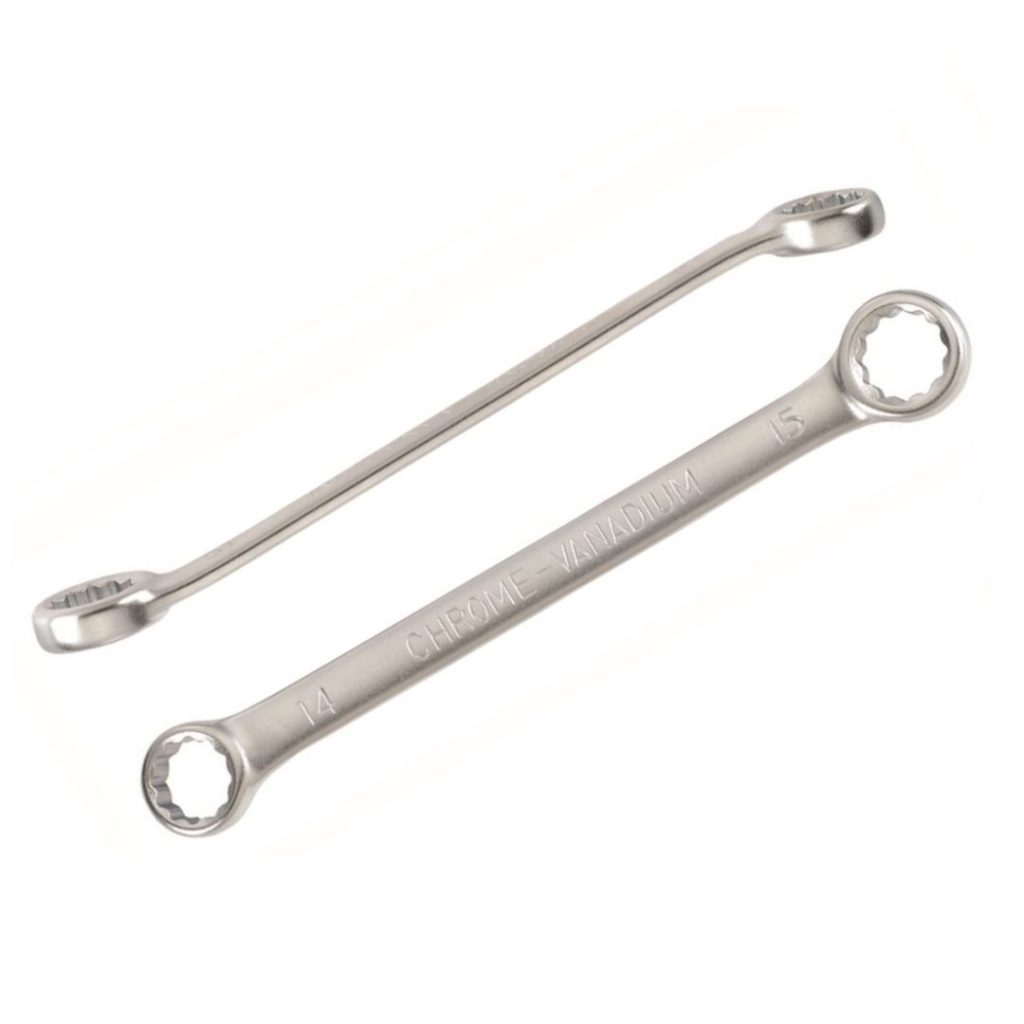 Force Offset ring wrenches (15° bowed)