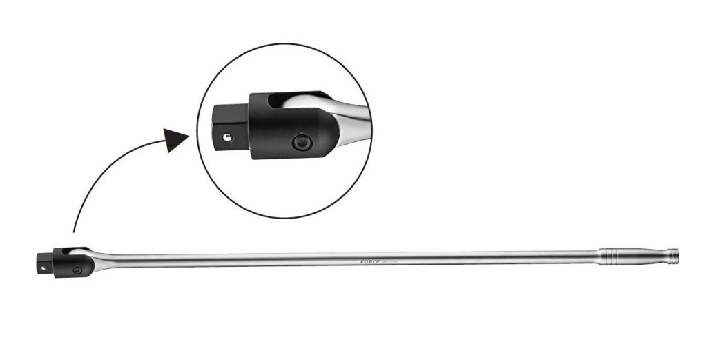 Force 1"DR. Heavy duty swivel Handle 1000mmL