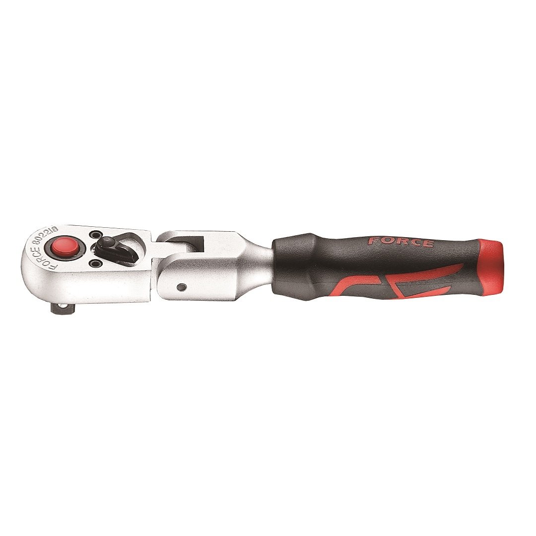 Force 1/4"DR. QR flexible pear ratchet handle 20teeth 127mm