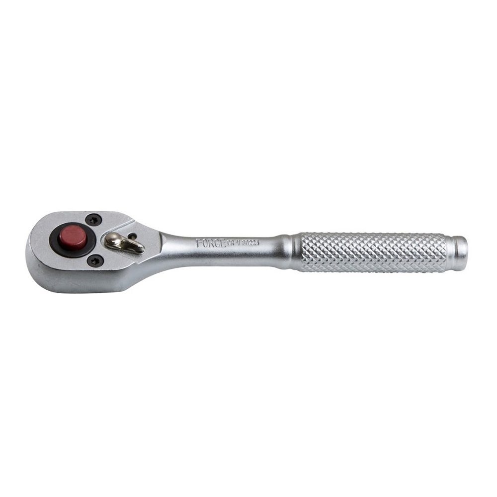 Force 1/4"DR. QR thin pear ratchet handle 24teeth 125mm