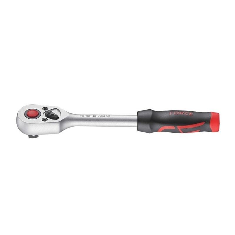 Force 3/8"DR. QR pear ratchet handle 30teeth 198mm