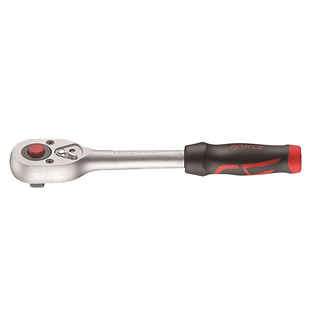 Force 3/8"DR. QR pear ratchet handle 24teeth 200mm