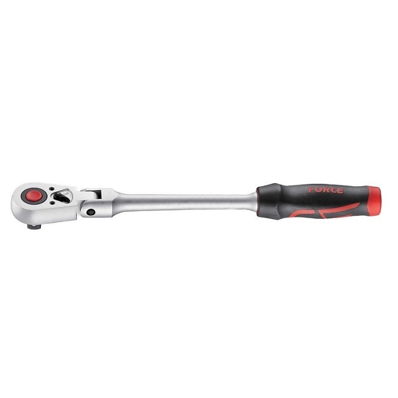 Force 1/2"DR. QR flexible pear ratchet handle 36teeth 447mm