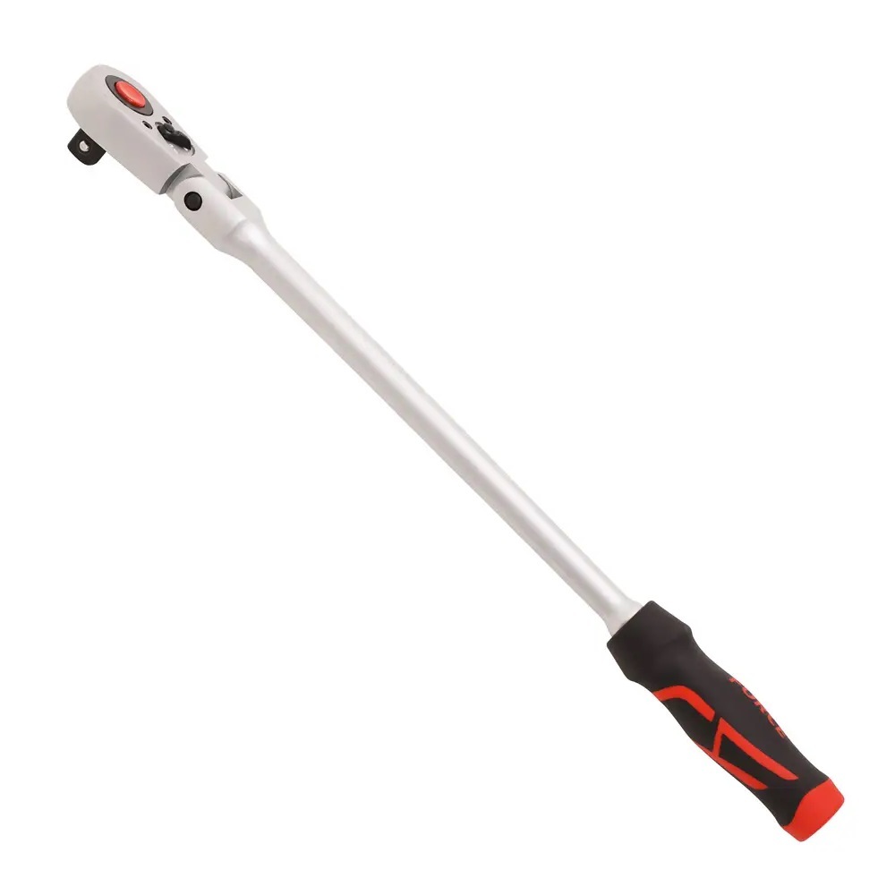 Force 1/2"DR. QR flexible pear ratchet handle 36teeth 447mm