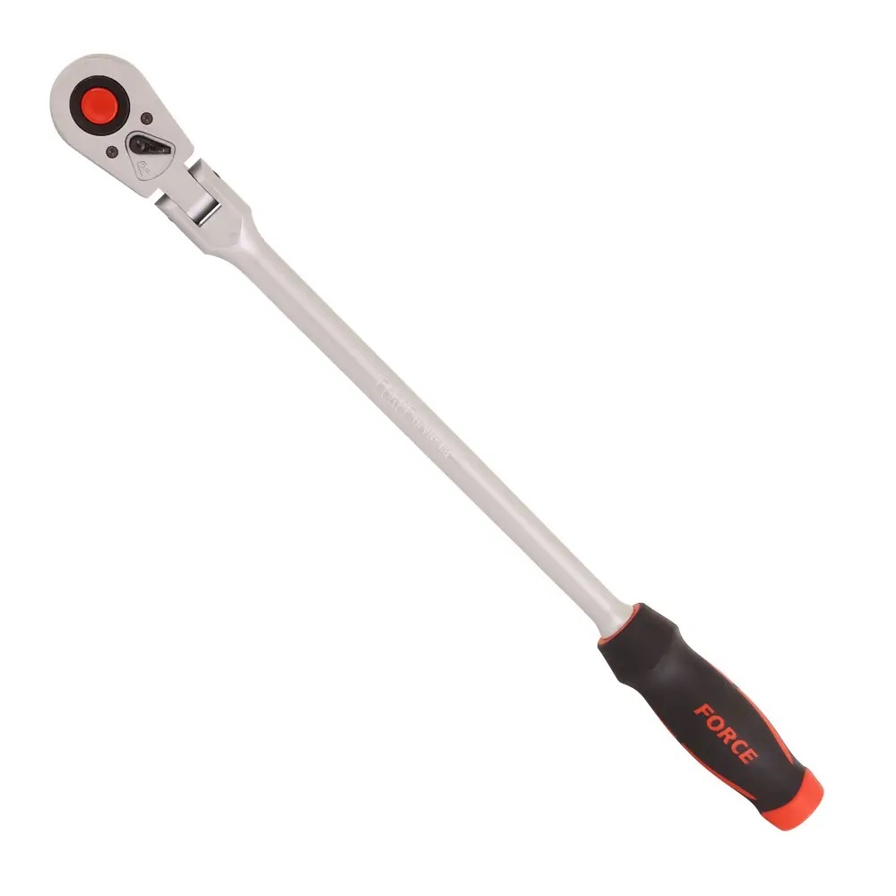 Force 1/2"DR. QR flexible pear ratchet handle 36teeth 447mm