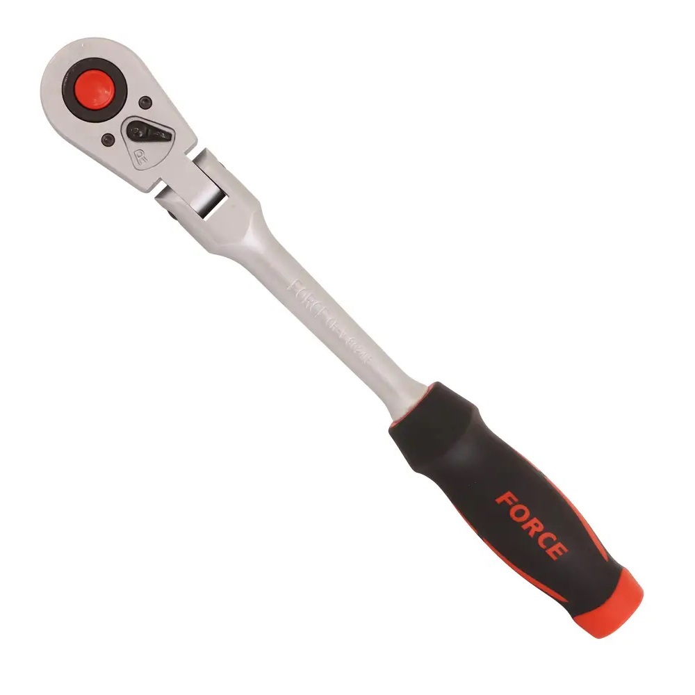 Force 1/2"DR. QR flexible pear ratchet handle 36teeth 306mm