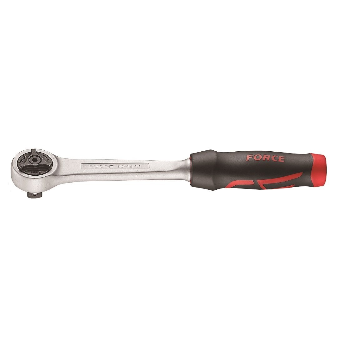 Force 1/2"DR. Round ratchet handle 72teeth 267mm