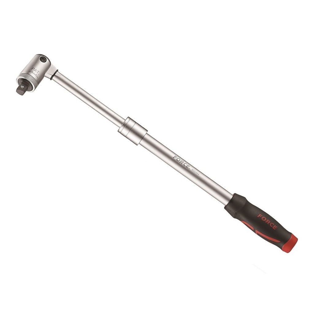 Force 1/2" Adjustable swivel ratchet handle 685mm