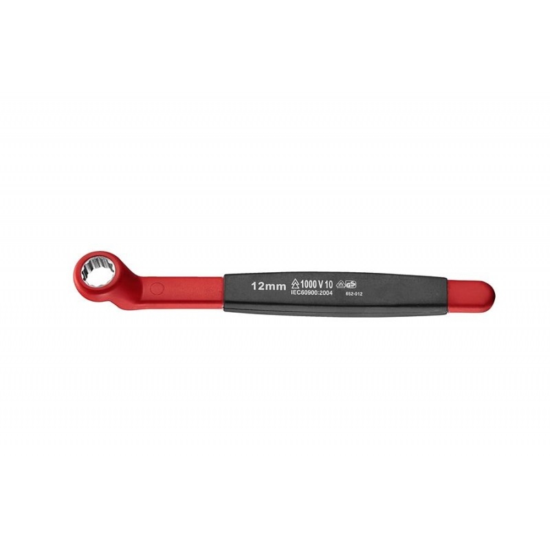 Force Insulated offset ring wrenches (75° bowed)