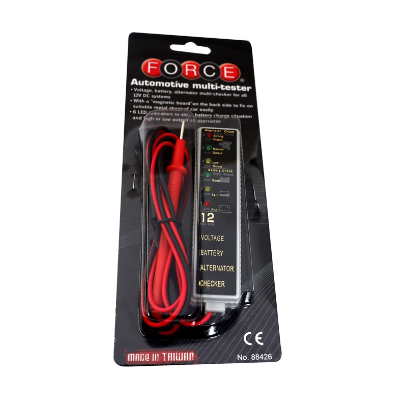 Force Battery and Alternator Tester 12V