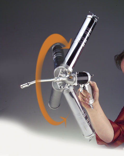 Force Air grease gun combination kit 400 cm³