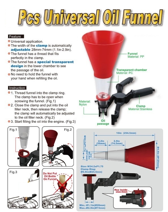 Force Universal Oil Funnel