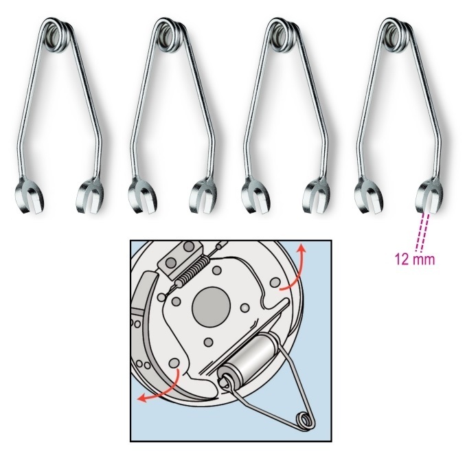 Force Drum Brake Piston Locking Pliers Set