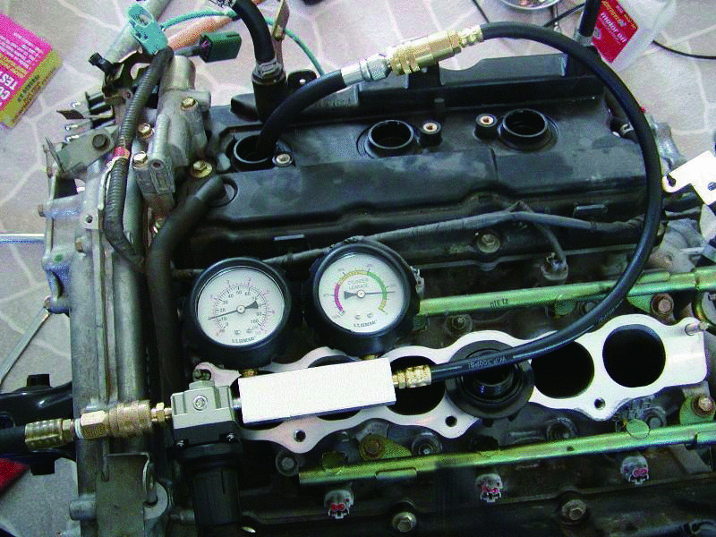 Force Cylinder Leak Down Tester