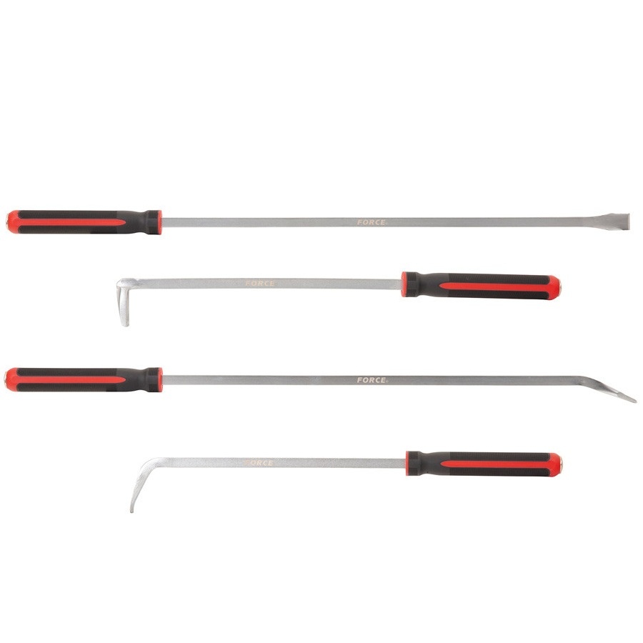 Force 4pc Jumbo heavy duty pry bar set
