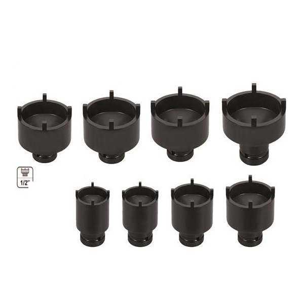 Force Locknut Socket Wrench Set 9pc