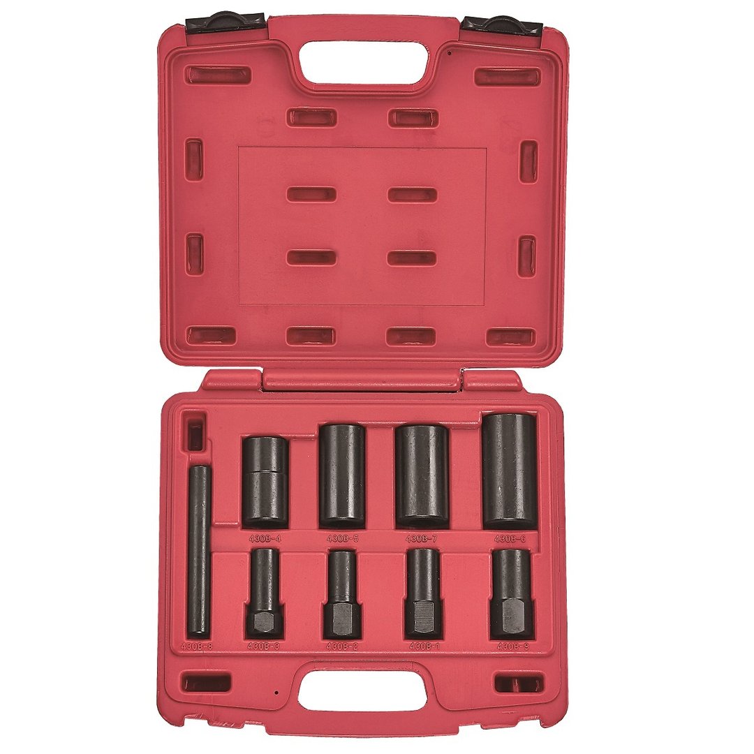 Force Wheel Lock Removal Impact Socket Set 9pc