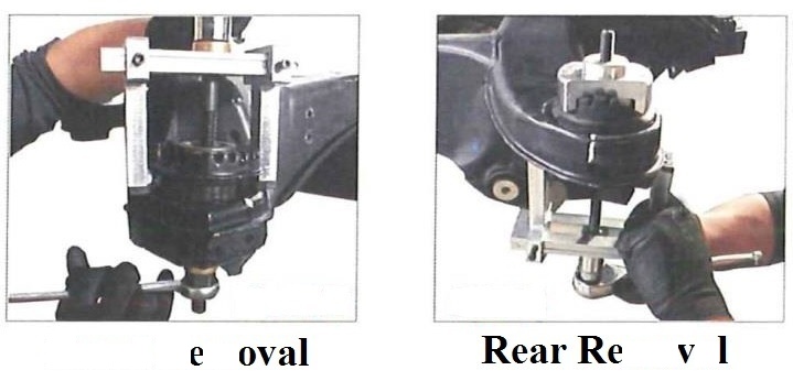 Force Rear sub-frame bush installer/remover Mercedes Benz