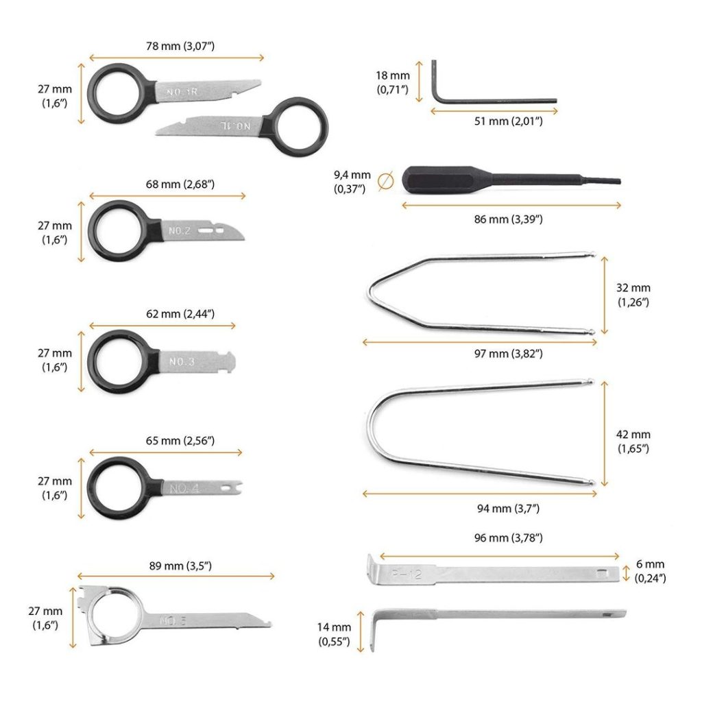 Force Radio Removal Set 20pc